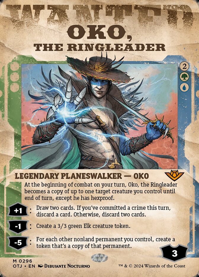 Oko, the Ringleader - Wanted Poster - Foil