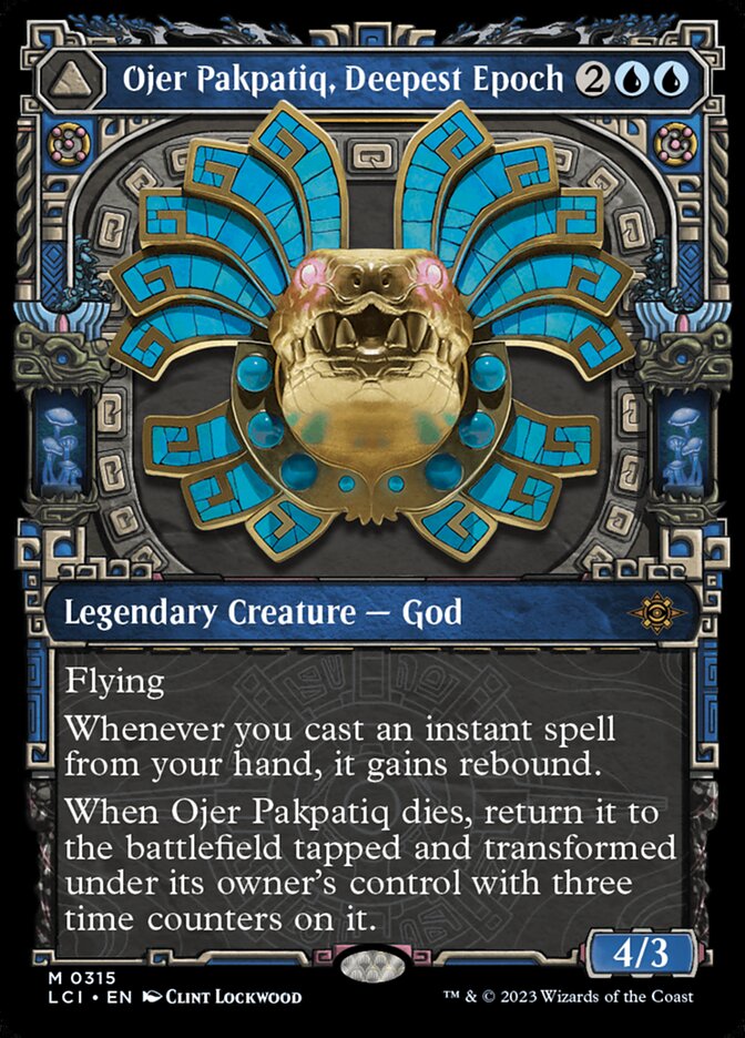 Ojer Pakpatiq, Deepest Epoch // Temple of Cyclical Time - Showcase - Foil