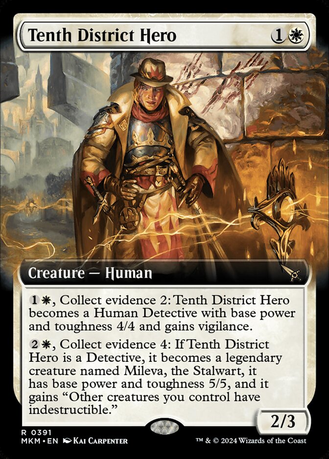 Tenth District Hero - Extended Art - Foil