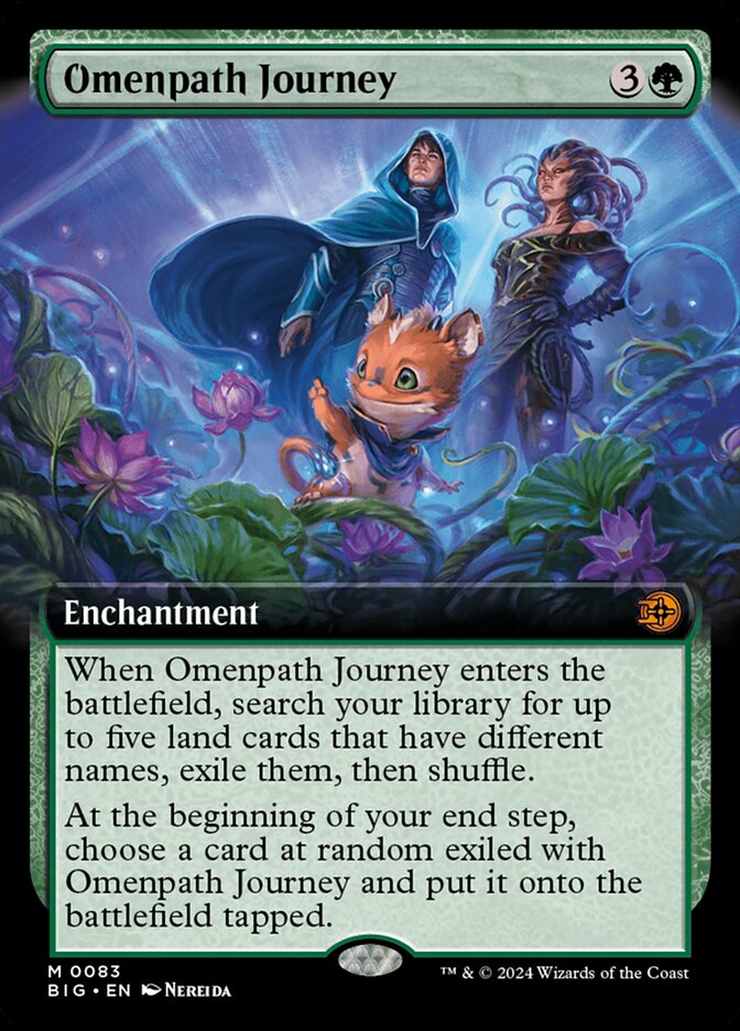 Omenpath Journey - Extended Art - Foil