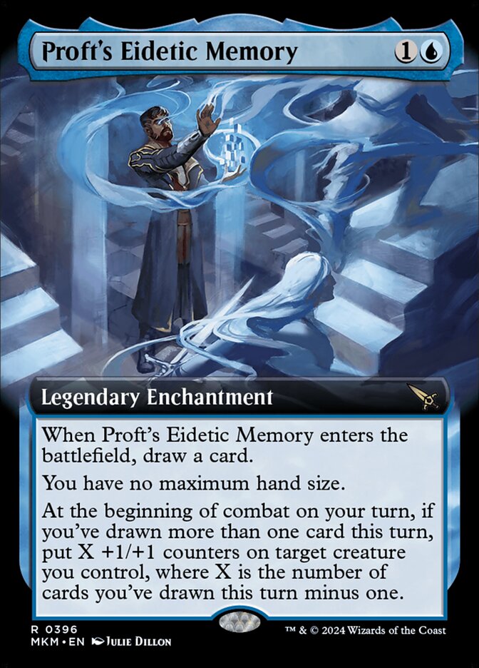 Proft's Eidetic Memory - Extended Art - Foil
