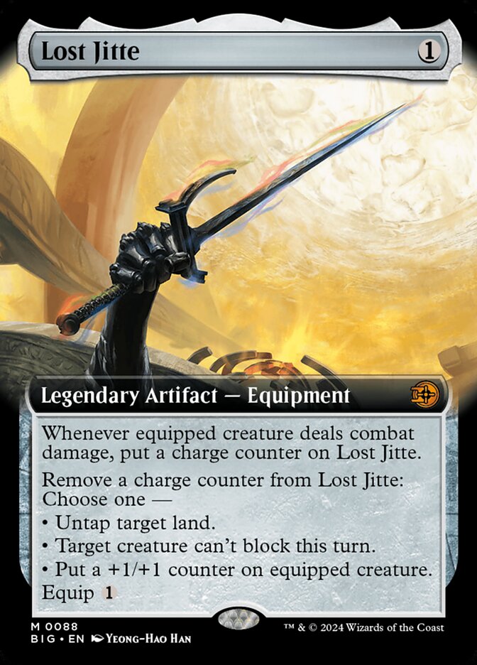 Lost Jitte - Extended Art - Foil