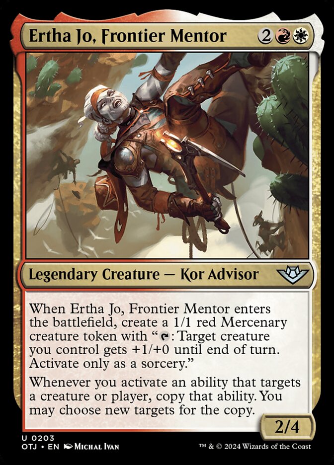 Ertha Jo, Frontier Mentor - Foil