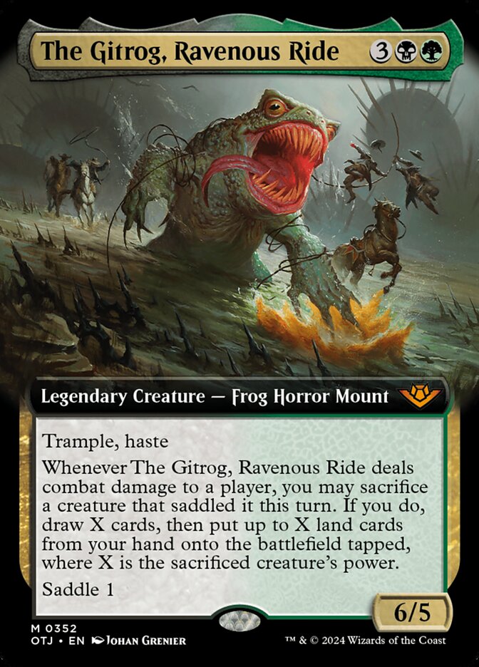 The Gitrog, Ravenous Ride - Extended Art - Foil