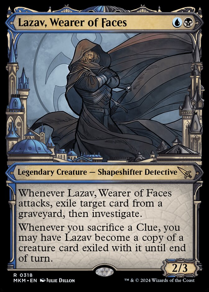 Lazav, Wearer of Faces - Ravnica City - Foil