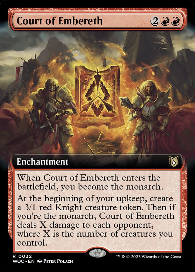 Court of Embereth - Extended Art - Foil