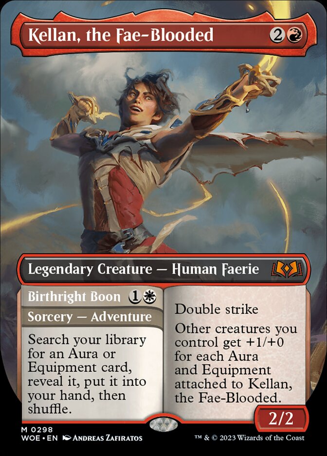 Kellan, the Fae-Blooded // Birthright Boon - Borderless - Foil