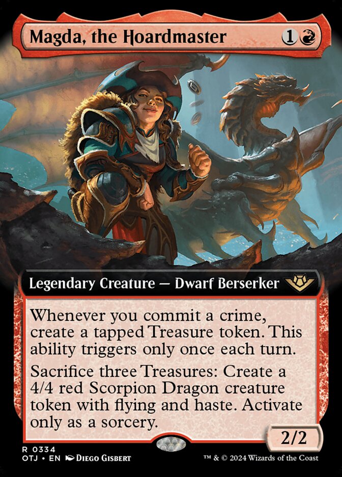Magda, the Hoardmaster - Extended Art - Foil