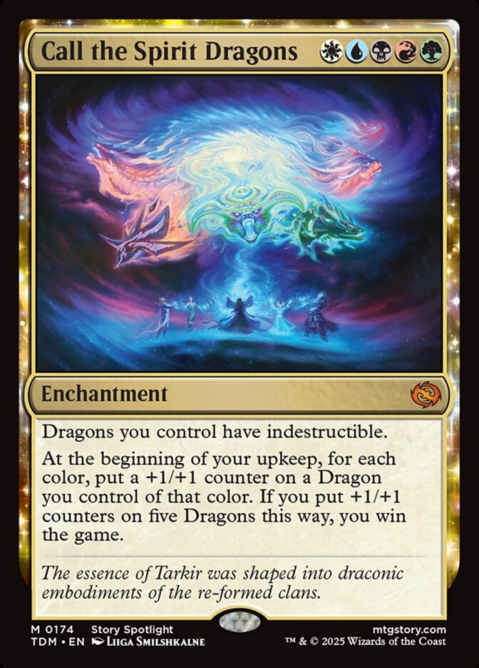 Call the Spirit Dragons - Foil