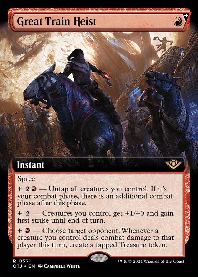 Great Train Heist - Extended Art - Foil