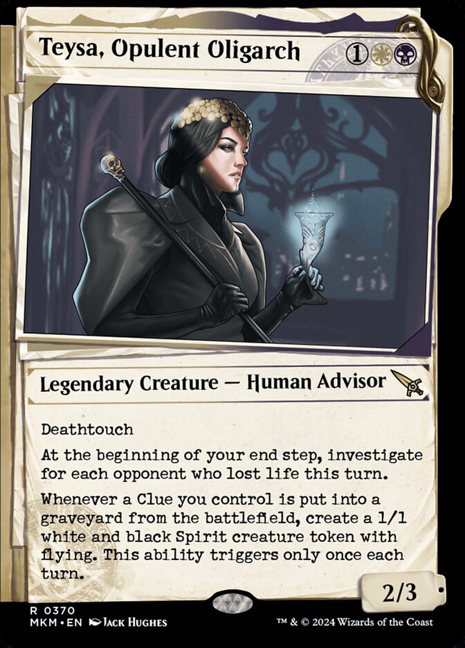 Teysa, Opulent Oligarch - Dossier