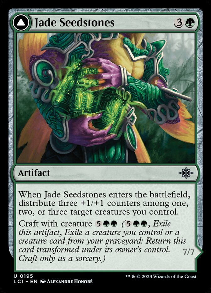 Jade Seedstones // Jadeheart Attendant - Foil