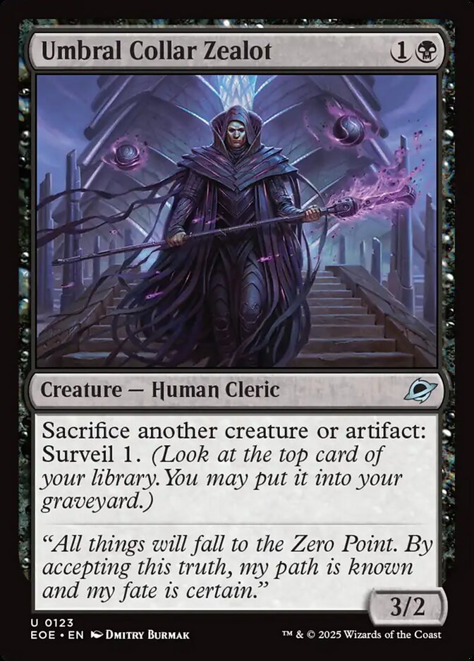 Umbral Collar Zealot - Foil