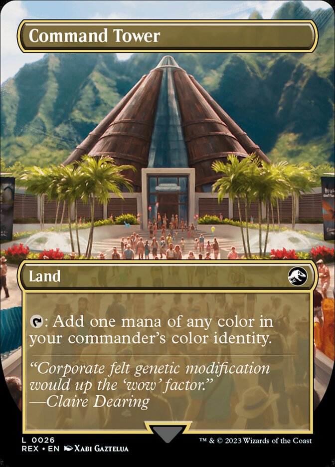 Command Tower // Command Tower - Borderless - Foil
