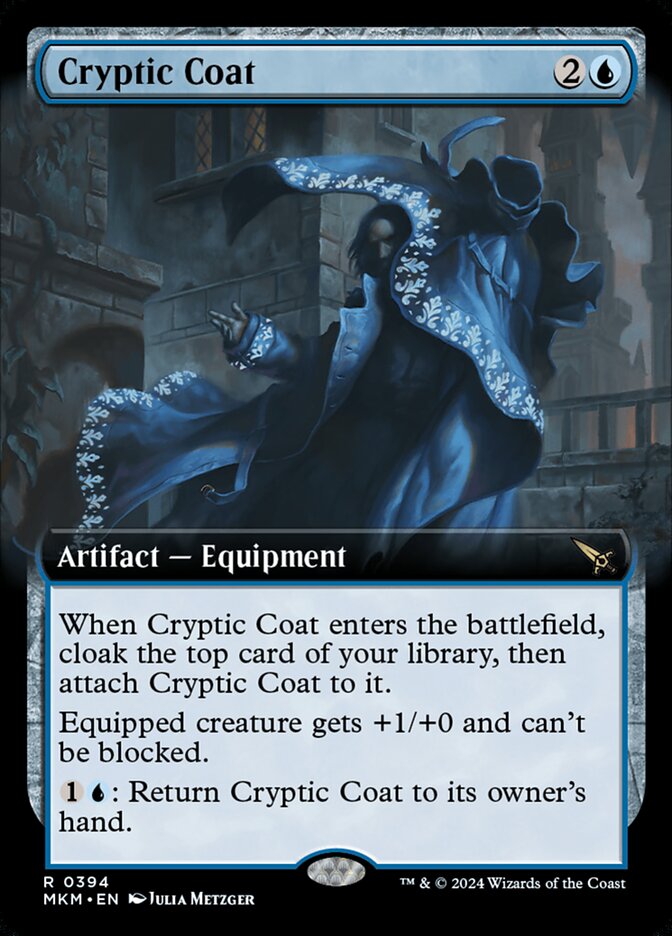 Cryptic Coat - Extended Art - Foil