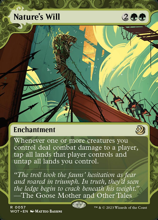 Nature's Will - Borderless - Foil