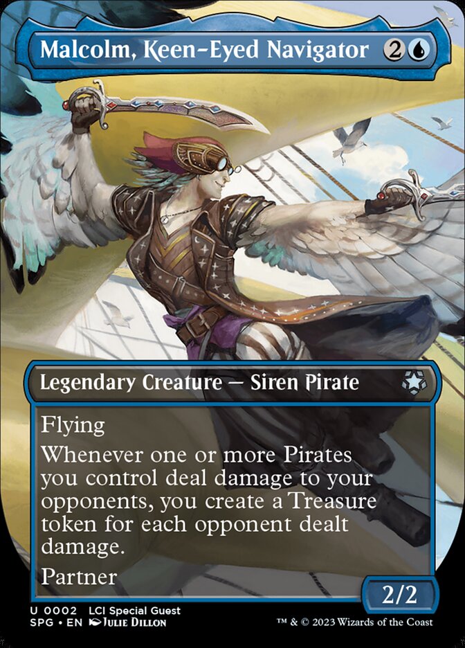 Malcolm, Keen-Eyed Navigator - Borderless