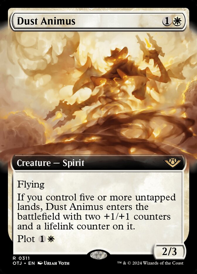 Dust Animus - Extended Art - Foil