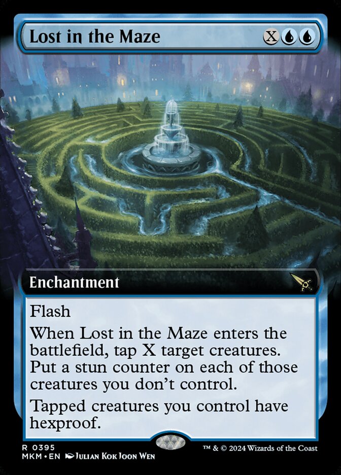 Lost in the Maze - Extended Art - Foil