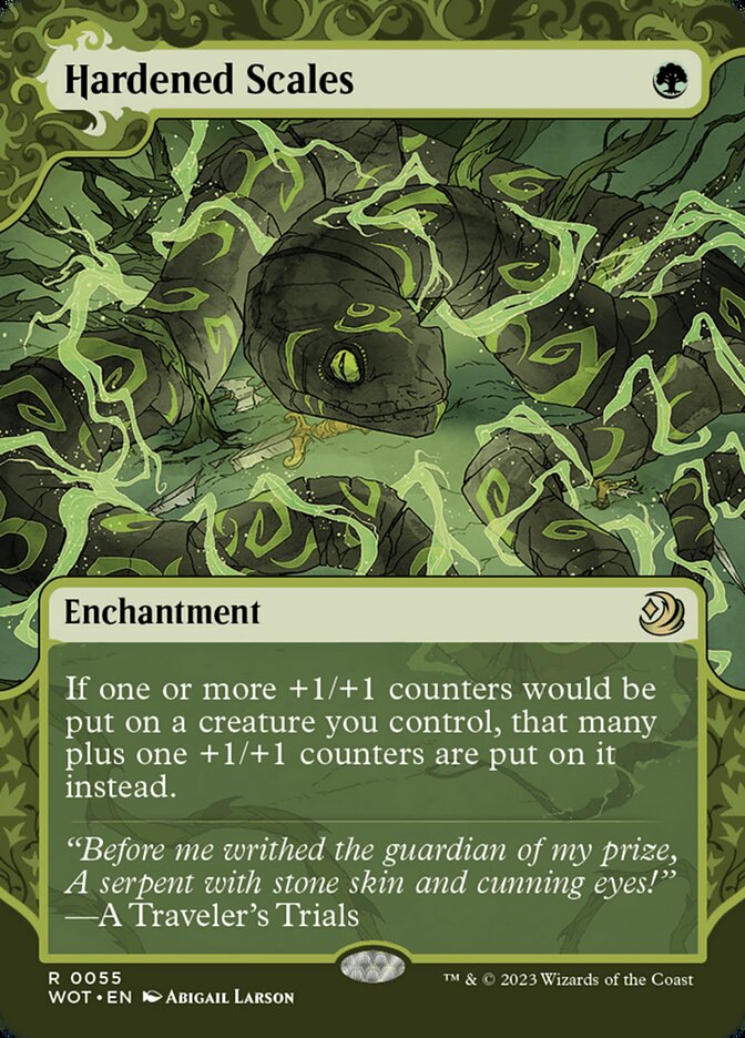 Hardened Scales - Borderless - Foil