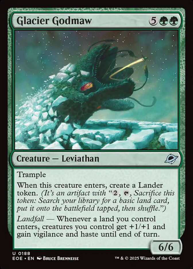 Glacier Godmaw - Foil