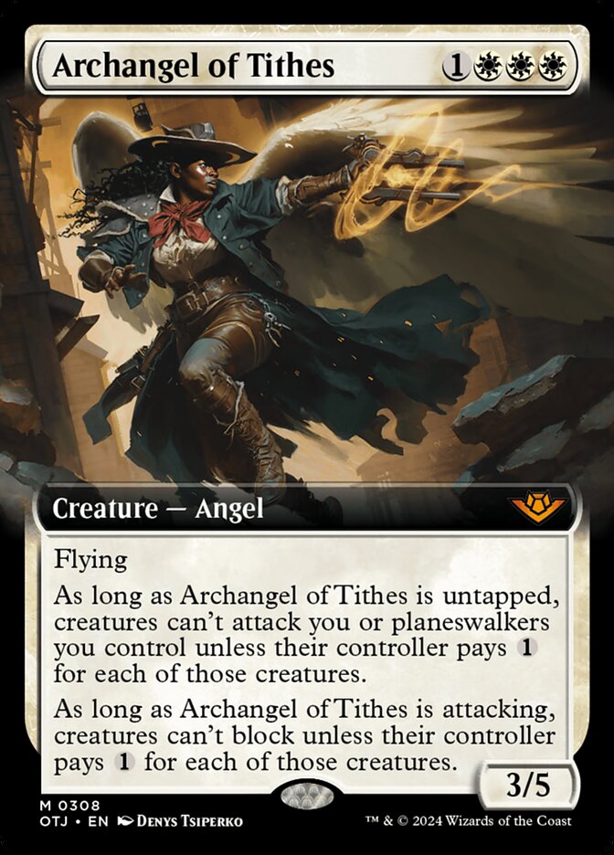 Archangel of Tithes - Extended Art - Foil