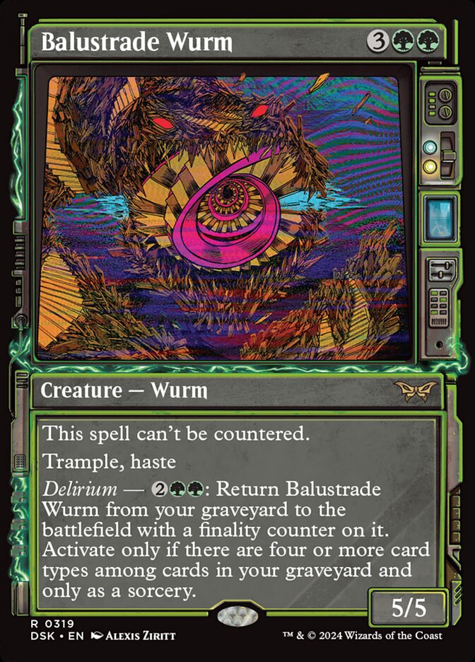 Balustrade Wurm - Showcase - Foil