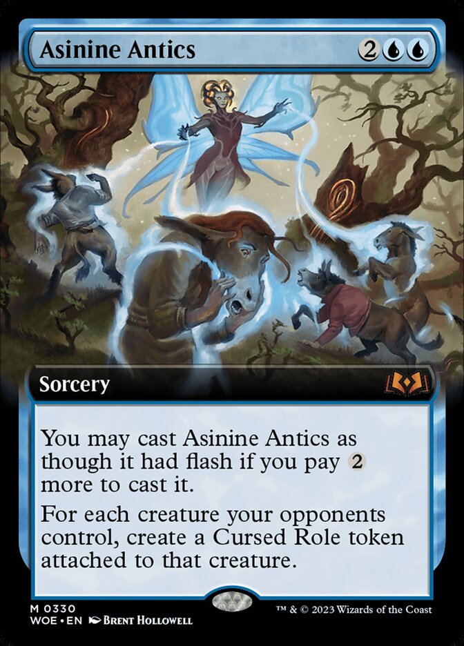 Asinine Antics - Extended Art - Foil