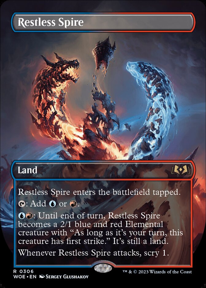 Restless Spire - Borderless - Foil