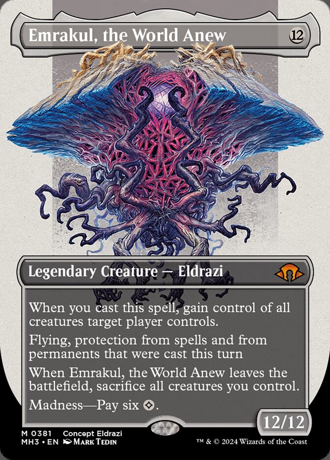 Emrakul, the World Anew - Borderless - Foil