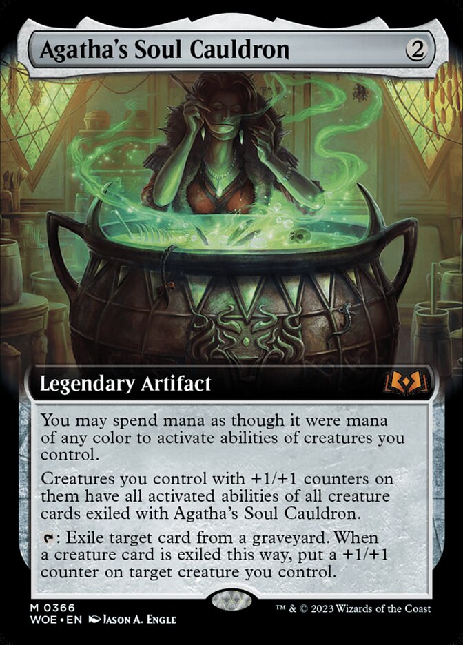 Agatha's Soul Cauldron - Extended Art - Foil