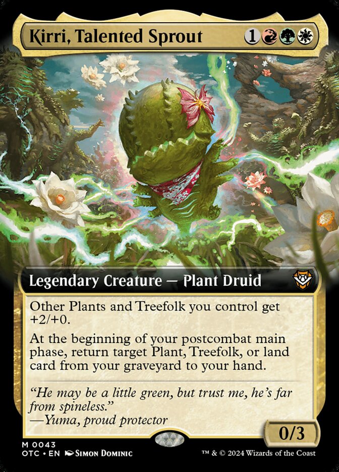 Kirri, Talented Sprout - Extended Art - Foil