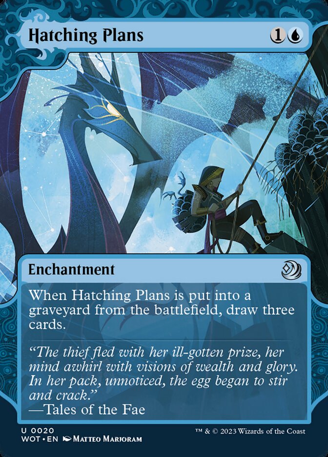 Hatching Plans - Borderless - Foil