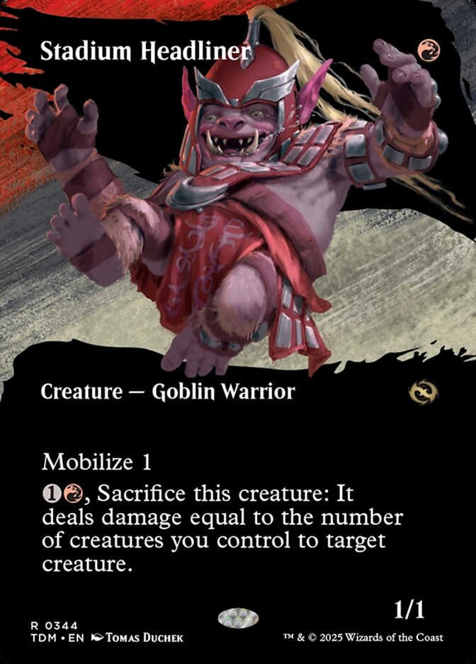 Stadium Headliner - Borderless Clan Showcase - Foil