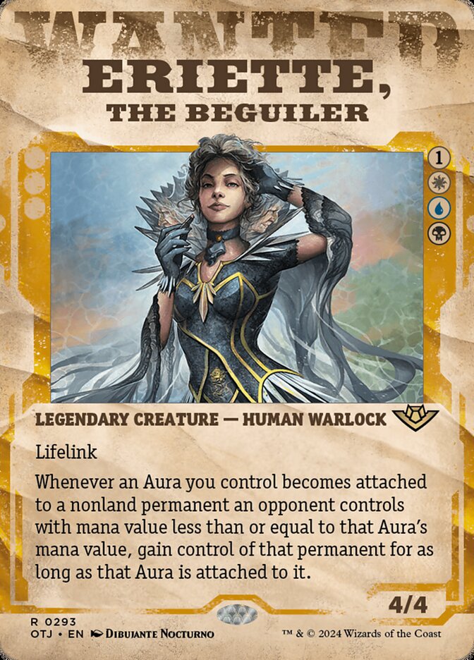 Eriette, the Beguiler - Wanted Poster - Foil