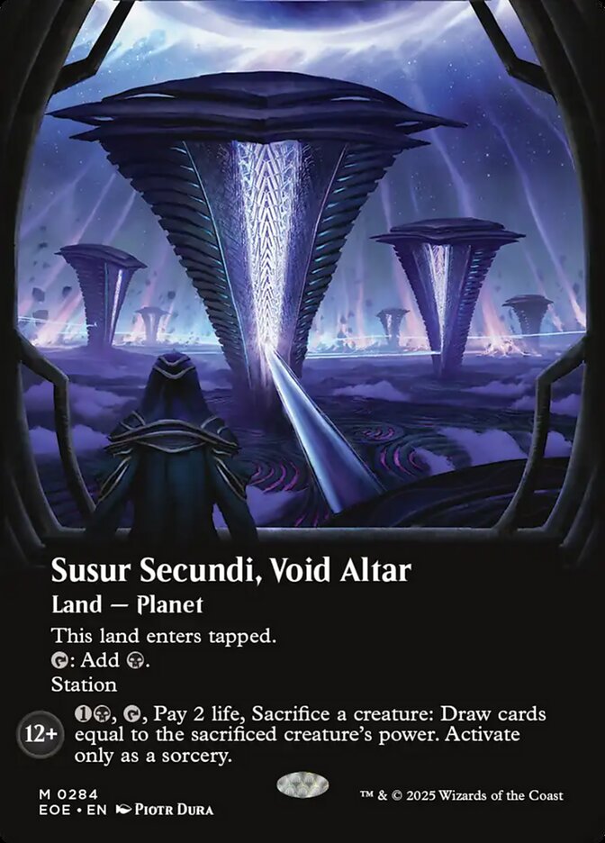 Susur Secundi, Void Altar - Borderless - Foil