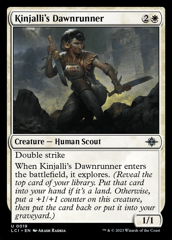 Kinjalli's Dawnrunner - Foil