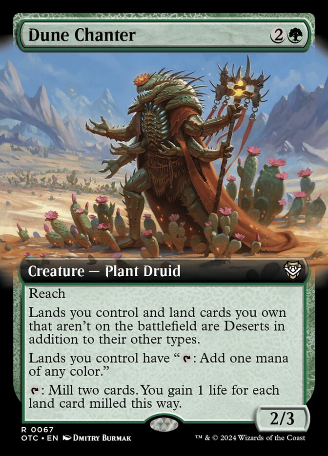 Dune Chanter - Extended Art - Foil
