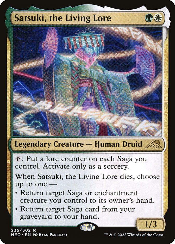 Satsuki, the Living Lore - Foil