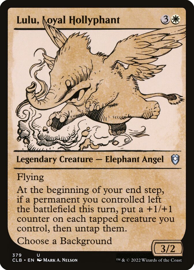 Lulu, Loyal Hollyphant - Showcase - Foil