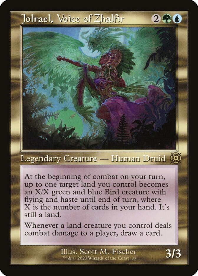 Jolrael, Voice of Zhalfir - Showcase - Foil