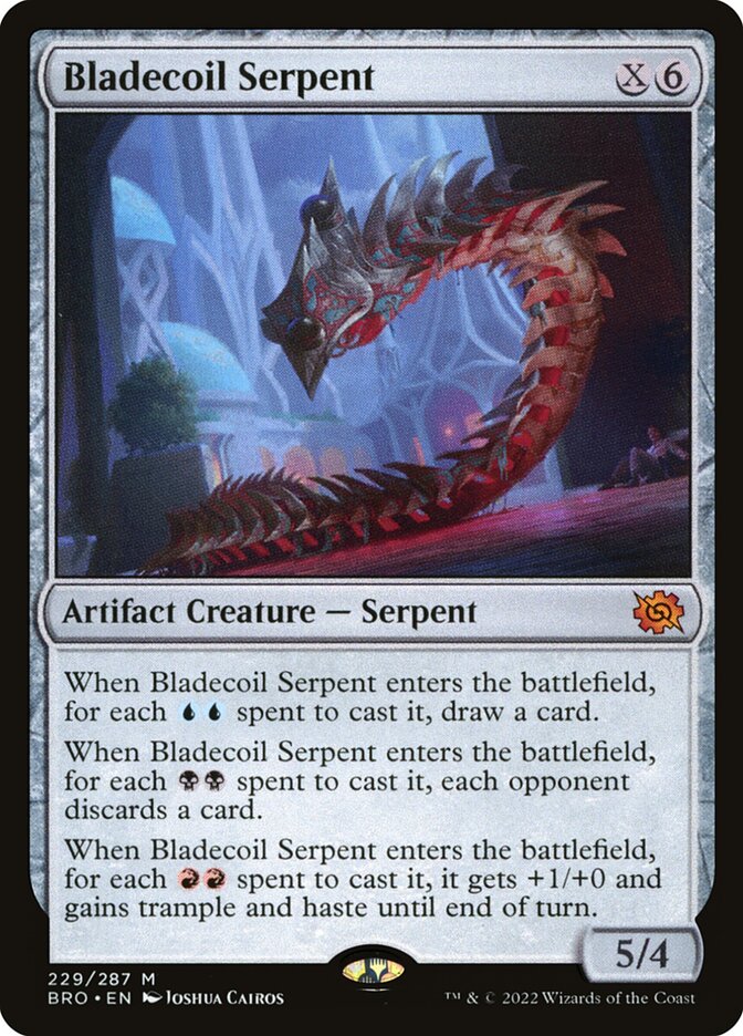 Bladecoil Serpent - Foil