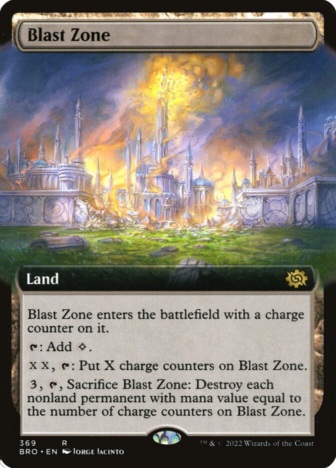 Blast Zone - Extended Art - Foil