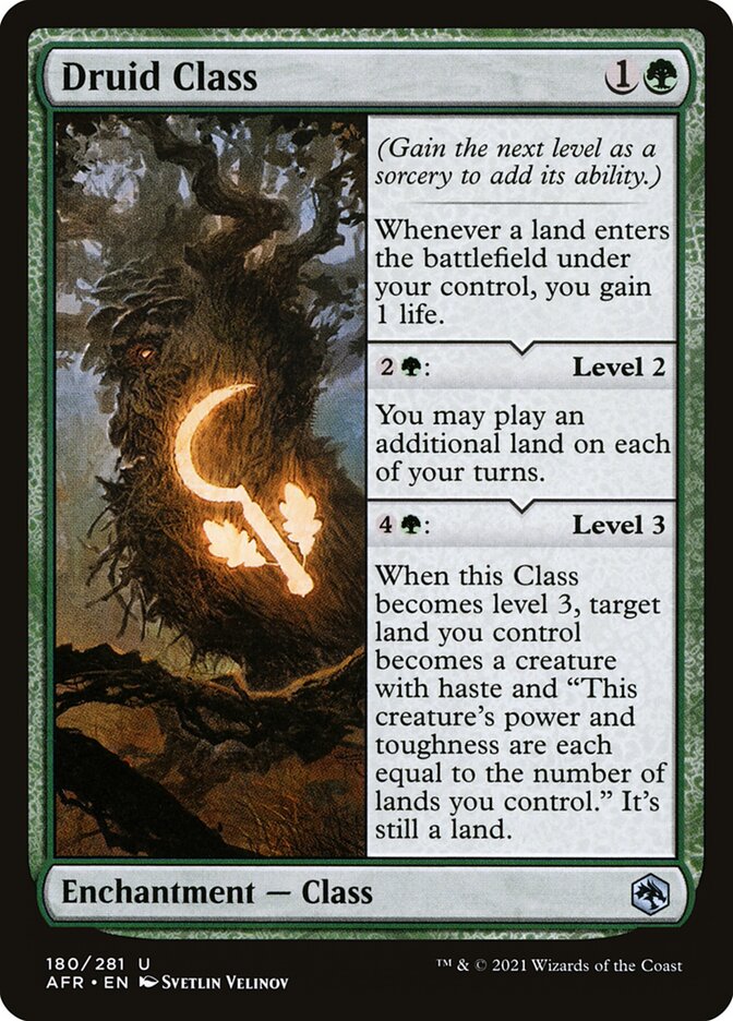 Druid Class - Foil