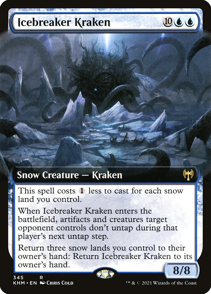 Icebreaker Kraken - Extended Art - Foil