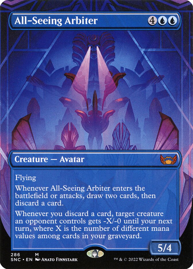 All-Seeing Arbiter - Borderless - Foil
