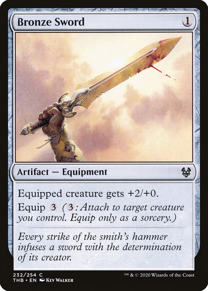Bronze Sword - Foil