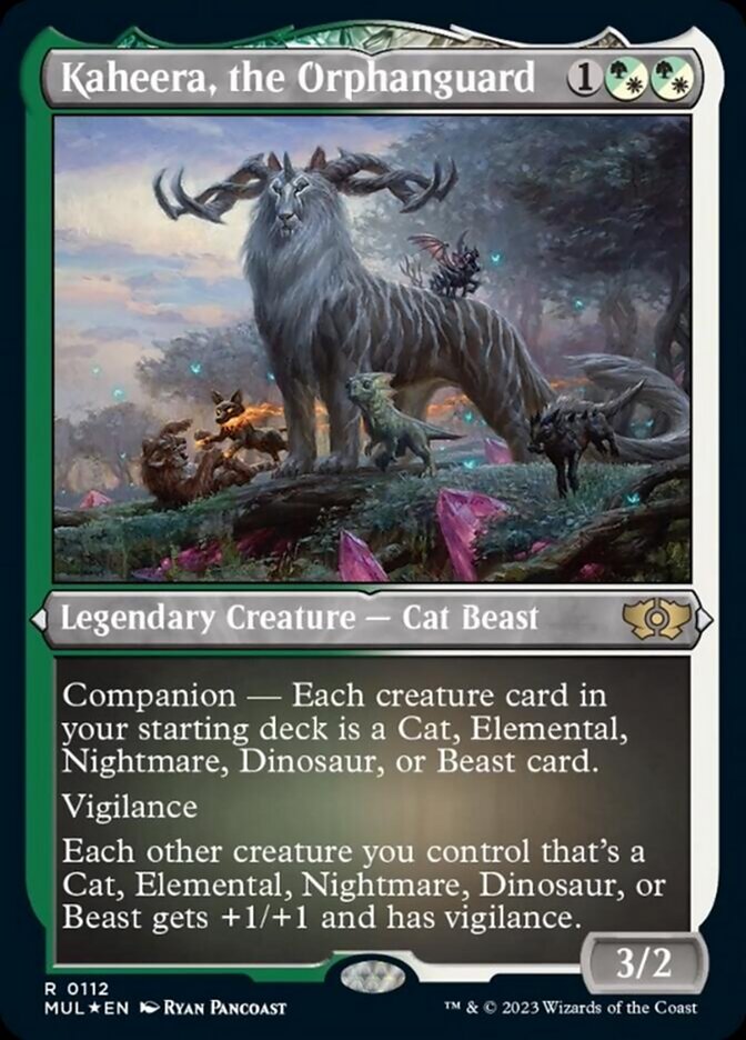 Kaheera, the Orphanguard - Etched - Foil