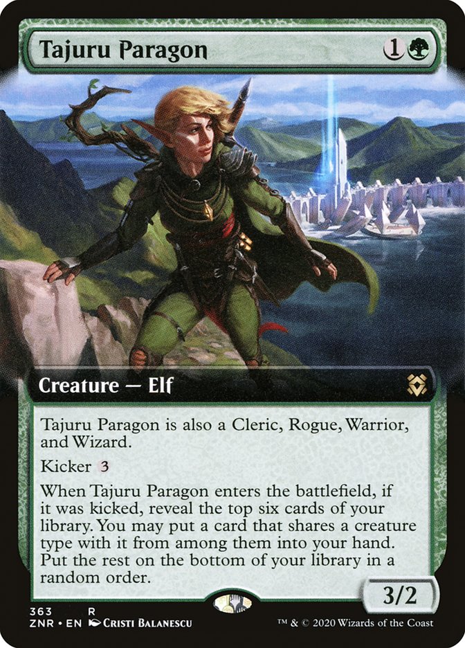 Tajuru Paragon - Extended Art - Foil