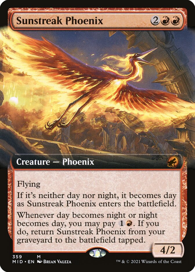 Sunstreak Phoenix - Extended Art